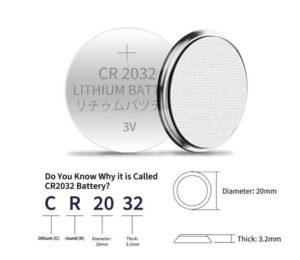 Micro Lithium Cell CR2032 Coin 3V Battery