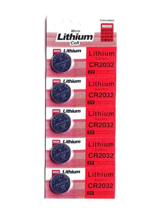 Micro Lithium Cell CR2032 Coin 3V Battery