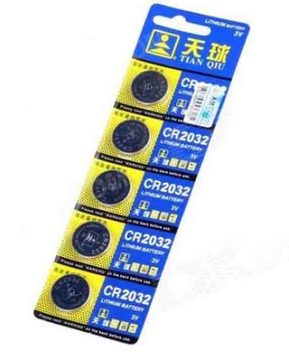 Micro Lithium Cell CR2032 Coin 3V Battery