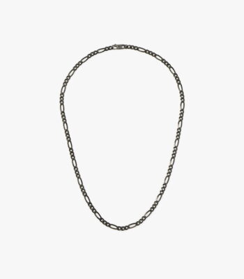 Mens Black Filia Chain Necklace